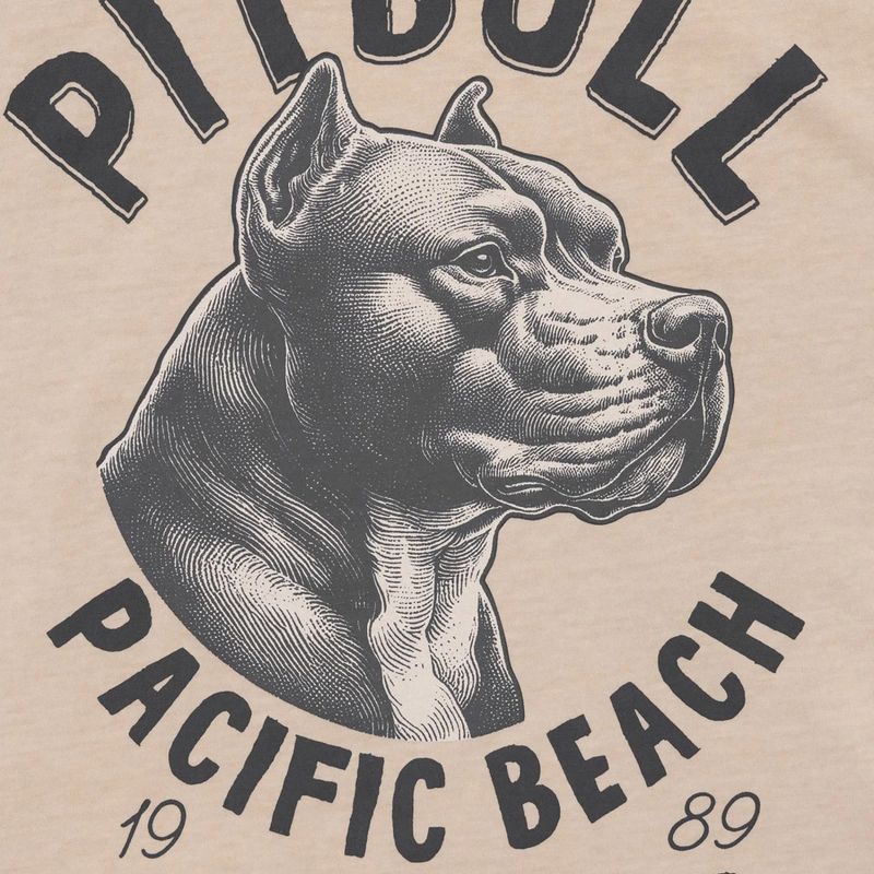 Pánské tričko Pitbull Pacific Ultra Light sand 8