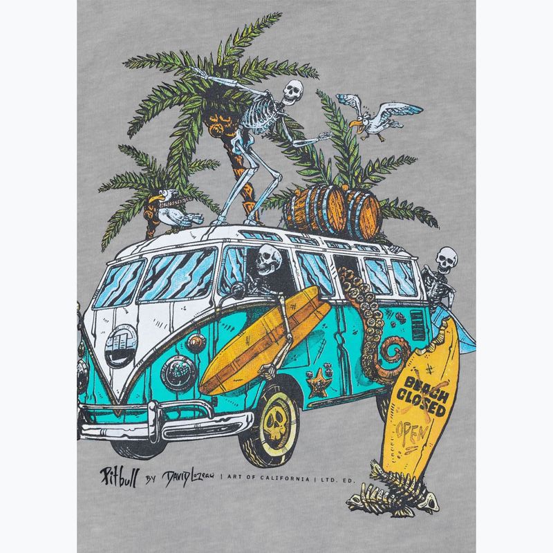 Pánské tričko Pitbull Open Beach grey 4