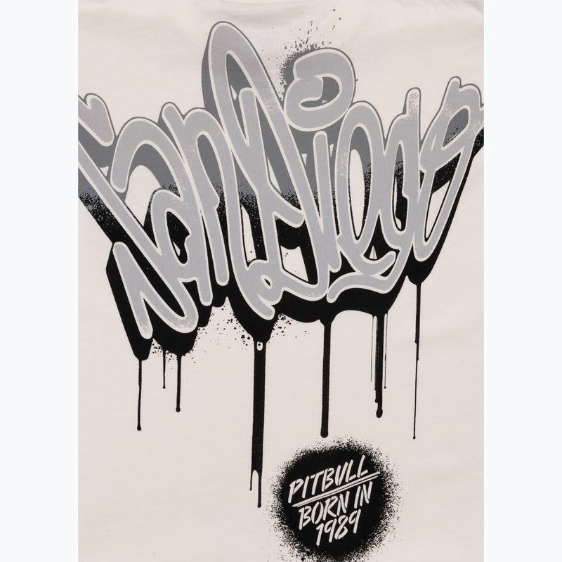 Pánské tričko Pitbull Graffiti off white 5