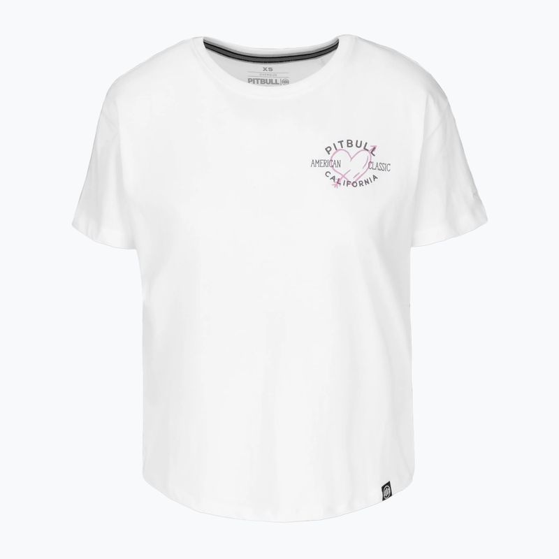 Dámské tričko Pitbull Heart white 4