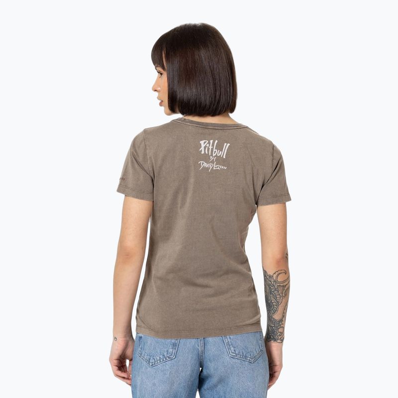 Dámské tričko Pitbull Cruisinandboozin dark brown 3