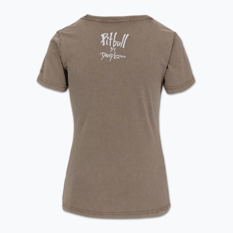 Dámské tričko Pitbull Cruisinandboozin dark brown 5
