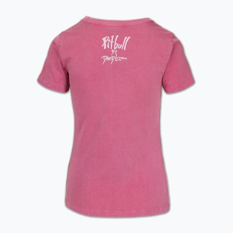 Pánské tričko Pitbull Doubletrouble washed pink 2