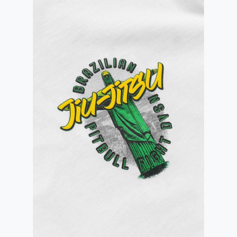 Pánské tričko Pitbull BJJ FIGHT DVSN white 8