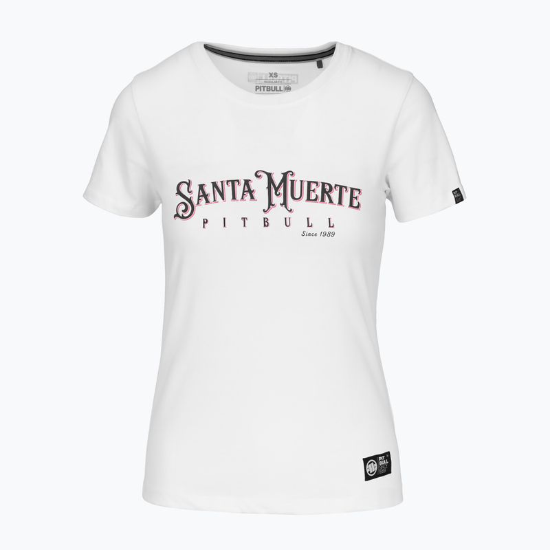 Dámské tričko Pitbull Santa Muerte Rose white 5