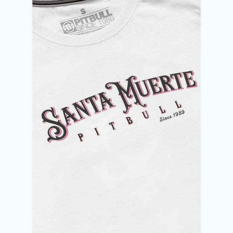 Dámské tričko Pitbull Santa Muerte Rose white 7