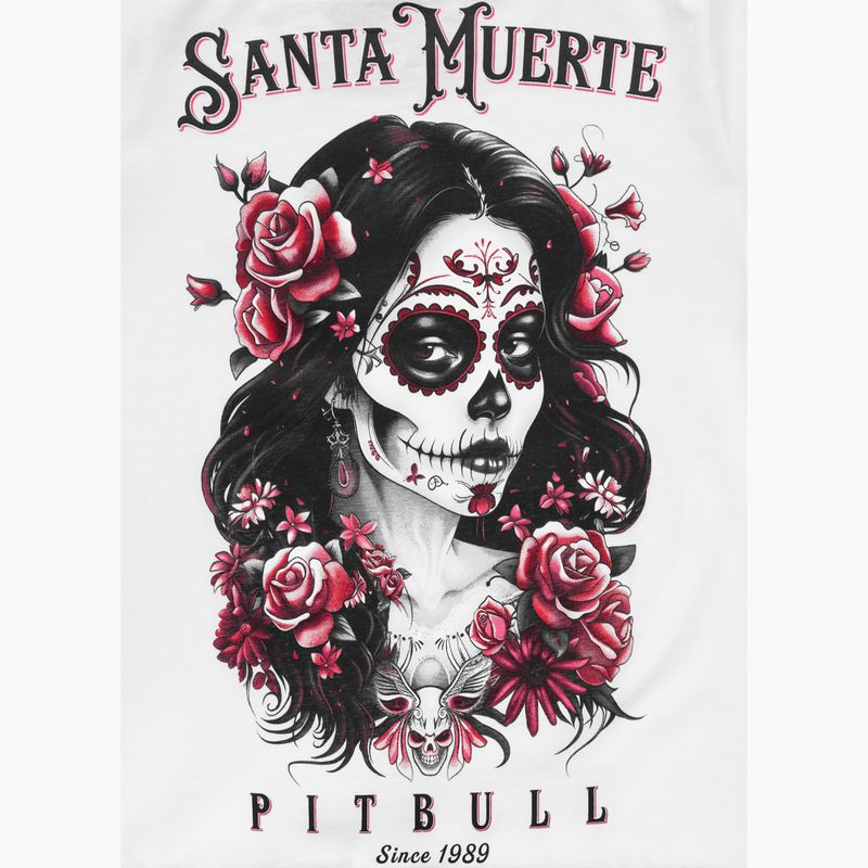 Dámské tričko Pitbull Santa Muerte Rose white 8