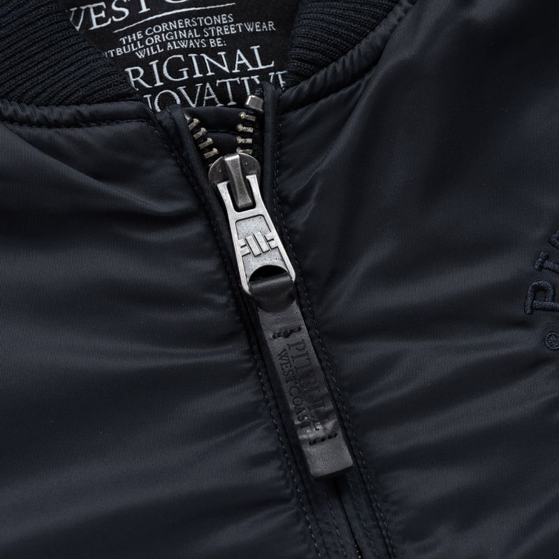 Pánská bunda Pitbull Hacket Washed Bomber dark navy 3