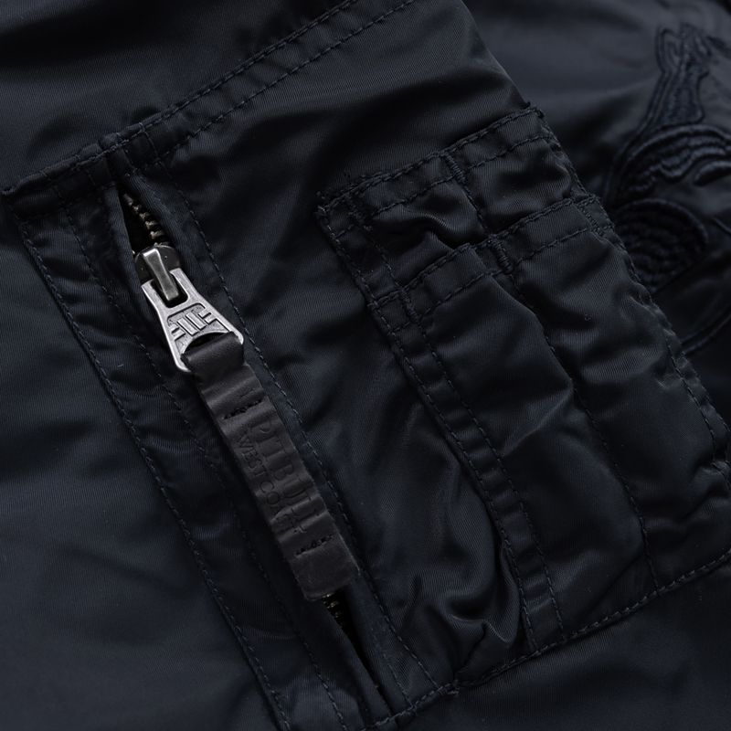 Pánská bunda Pitbull Hacket Washed Bomber dark navy 5