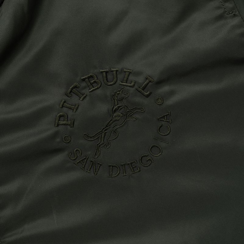 Pánská bunda Pitbull Hacket Washed Bomber dark green 4