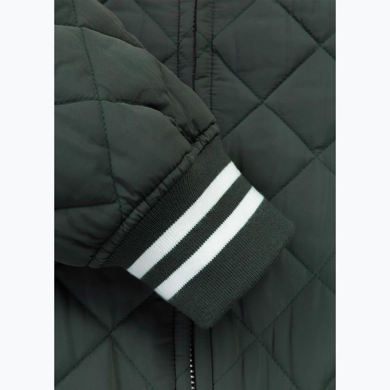 Pánská bunda Pitbull Jupiter Padded Baseball dark green 9
