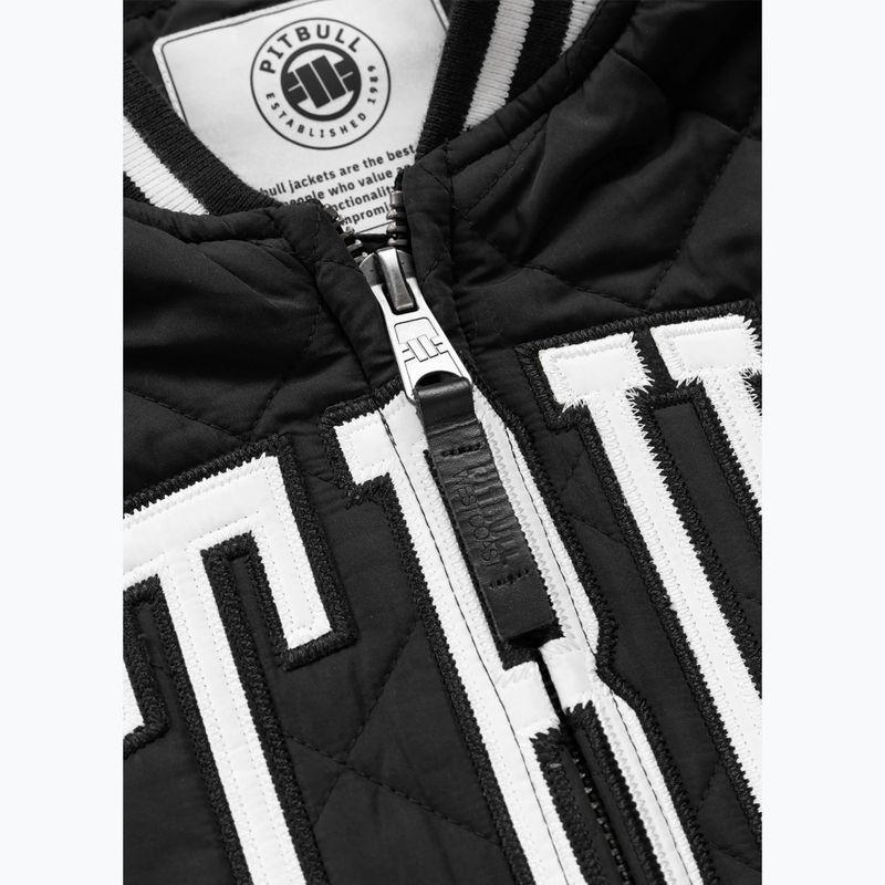 Pánská bunda Pitbull Jupiter Padded Baseball black 7