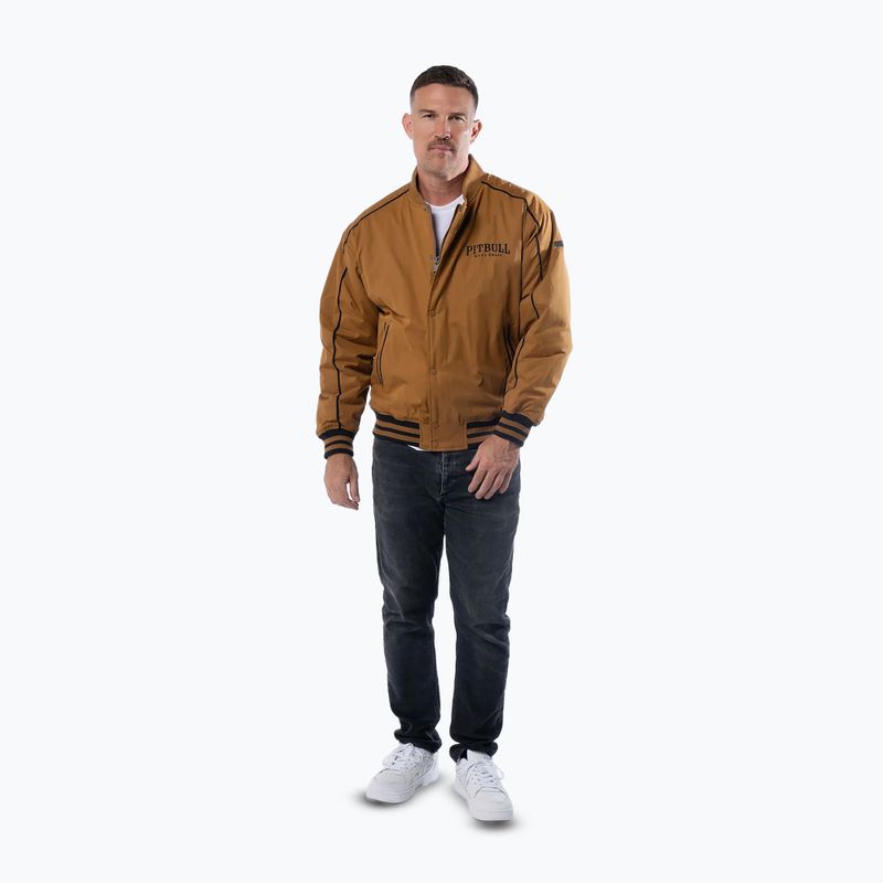 Pánská bunda Pitbull Radford Baseball honey yellow 2
