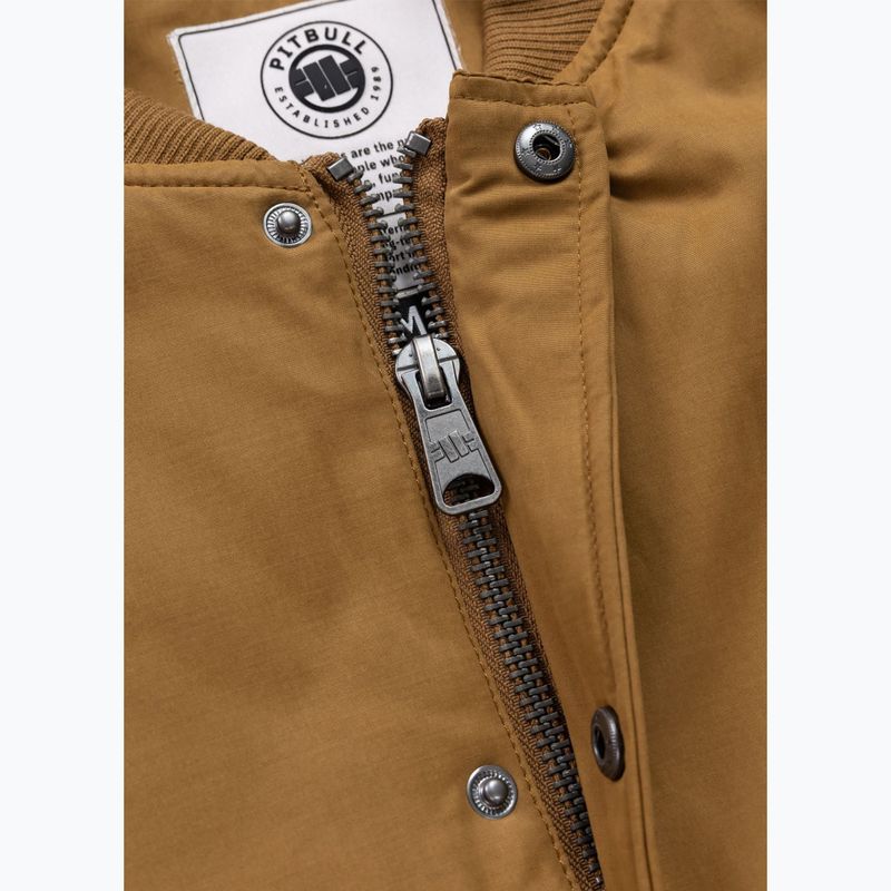 Pánská bunda Pitbull Radford Baseball honey yellow 7