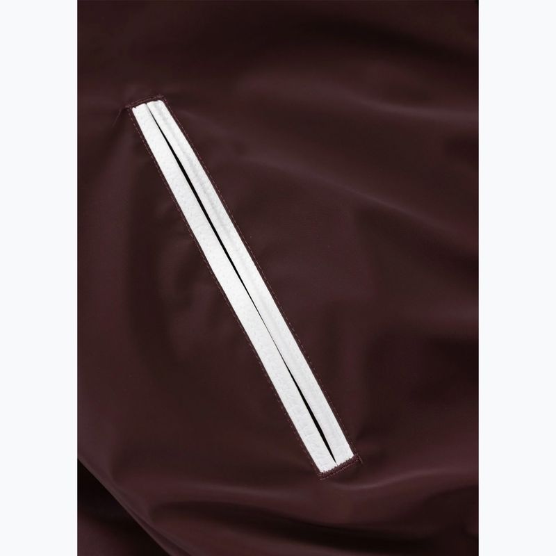 Pánská bunda Pitbull Manolito Baseball burgundy 13