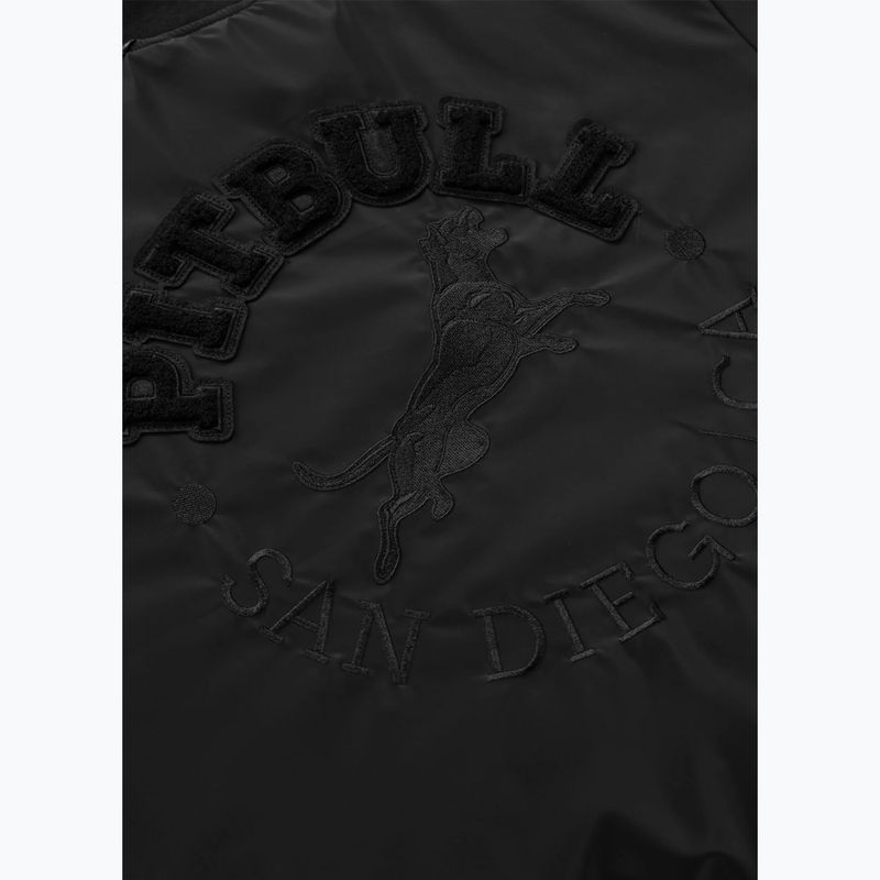Pánská bunda Pitbull Manolito Baseball black/black 10