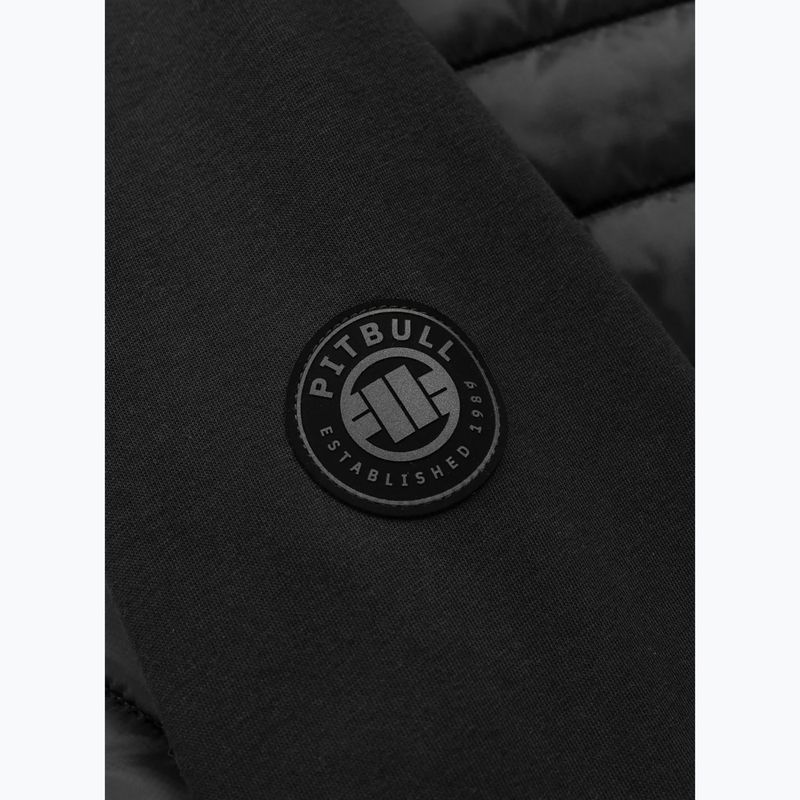 Pánská bunda Pitbull Palomar Padded Hooded Hybrid black 9