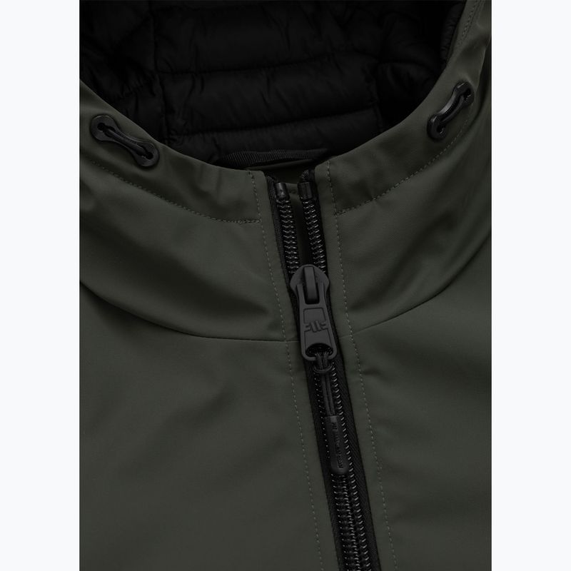 Pánská bunda Pitbull York Hooded olive 7
