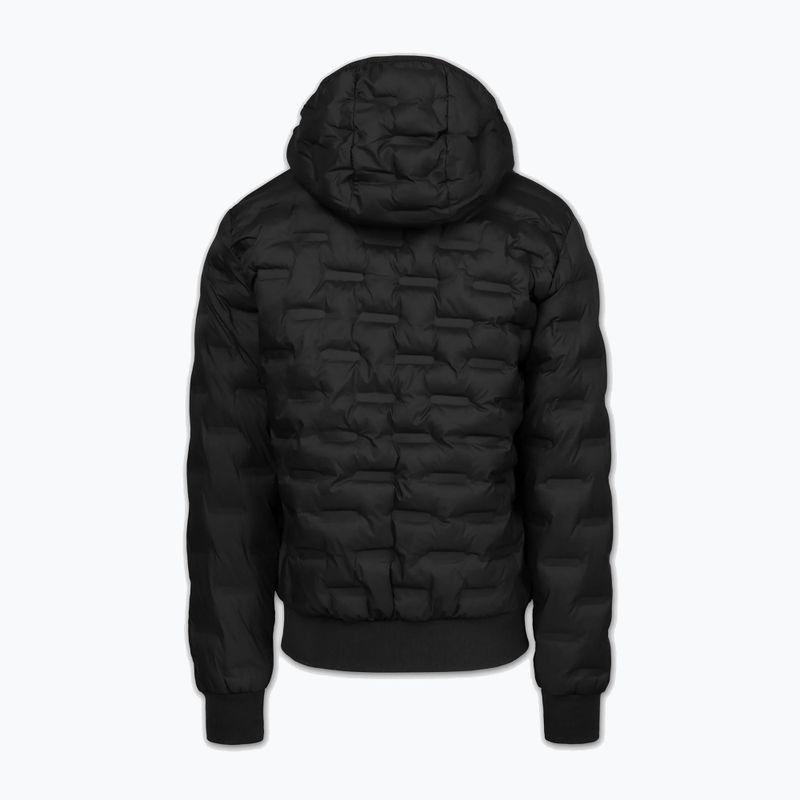 Pánská zimní bunda Pitbull Fisk Quilted Hooded black 6