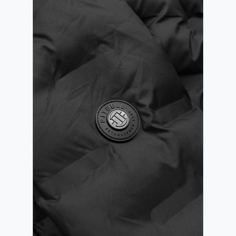 Pánská zimní bunda Pitbull Fisk Quilted Hooded black 8