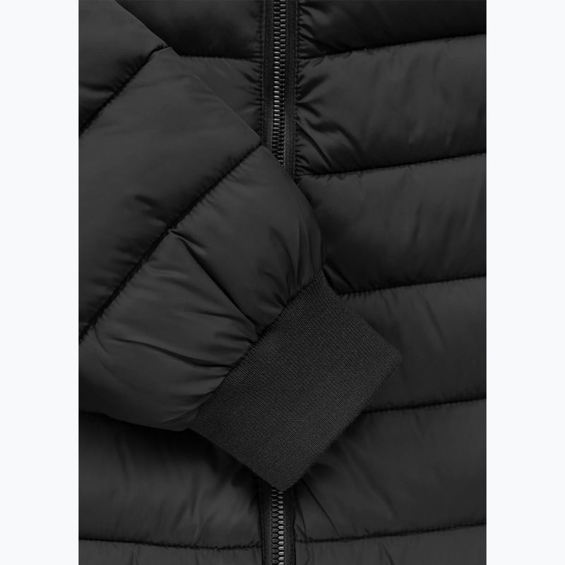 Pánská zimní bunda Pitbull Rubio Quilted Hooded black 10