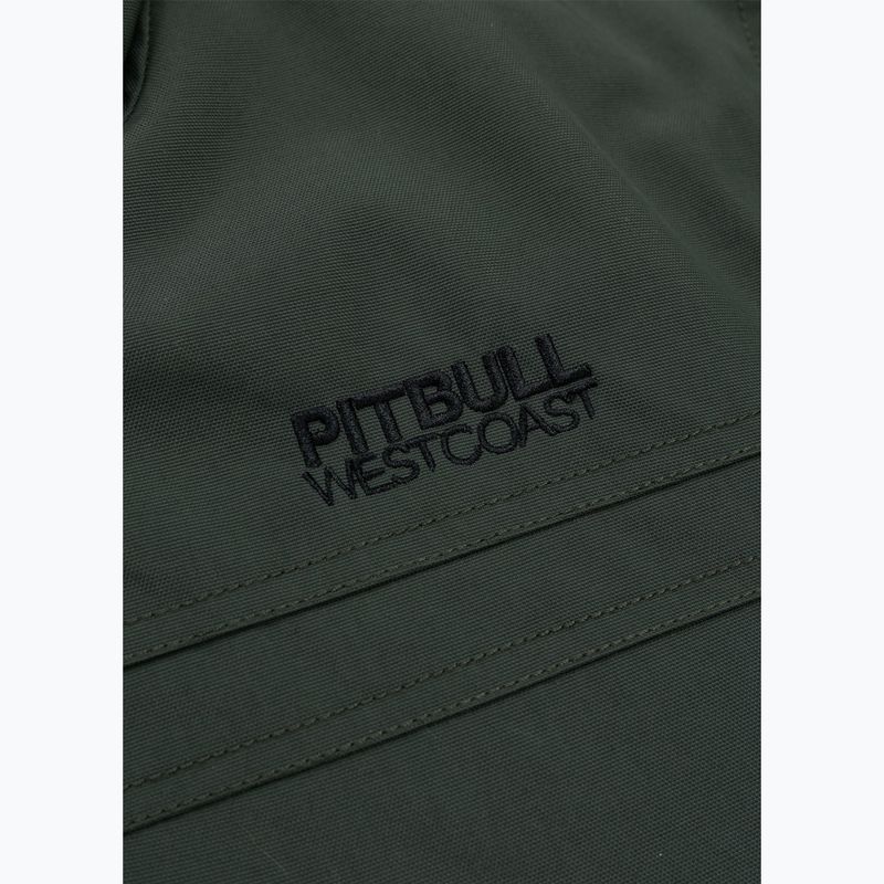 Pánská zimní bunda Pitbull Balboa 2 Hooded dark green 10