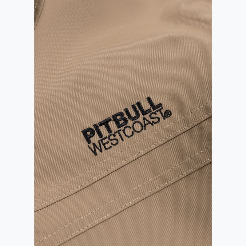 Pánská zimní bunda Pitbull Balboa 2 Hooded dark sand 9