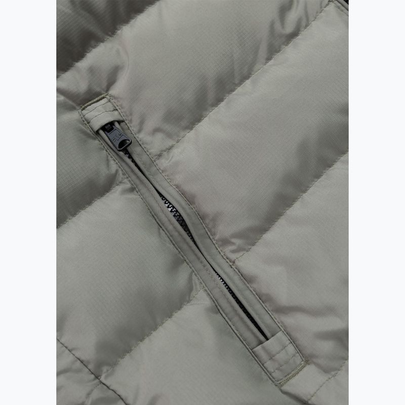 Pánská zimní bunda Pitbull Dillon Quilted Hooded dusty salvia 12