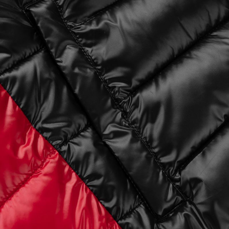 Pánská zimní bunda Pitbull Shatto Quilted Hooded red/black 7