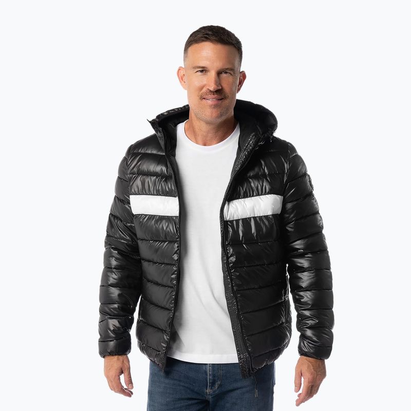 Pánská zimní bunda Pitbull Shatto Quilted Hooded black 3