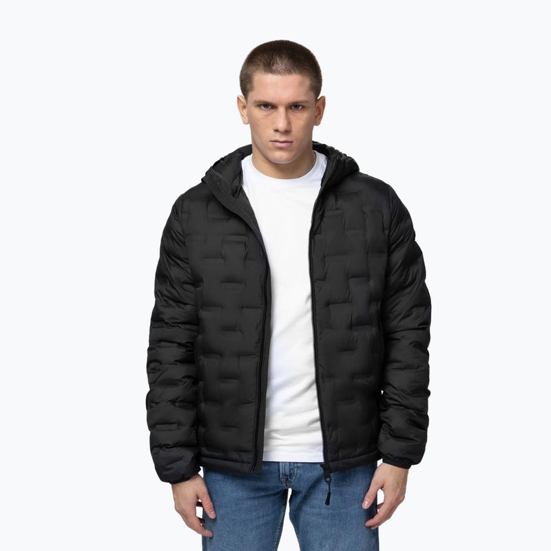 Pánská zimní bunda Pitbull Camino Quilted Hooded black 4