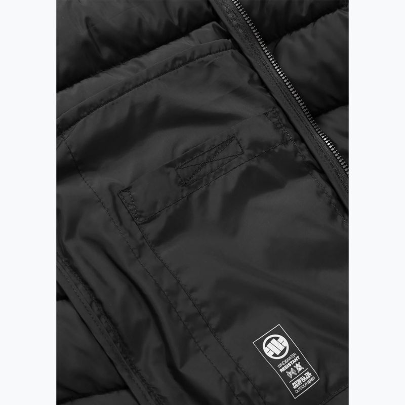 Pánská zimní bunda Pitbull Foothill Hooded Padded black 11