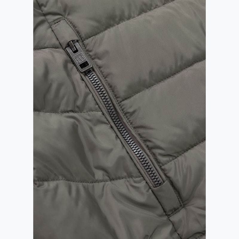 Pánská zimní bunda Pitbull Foothill Hooded Padded taupe 10