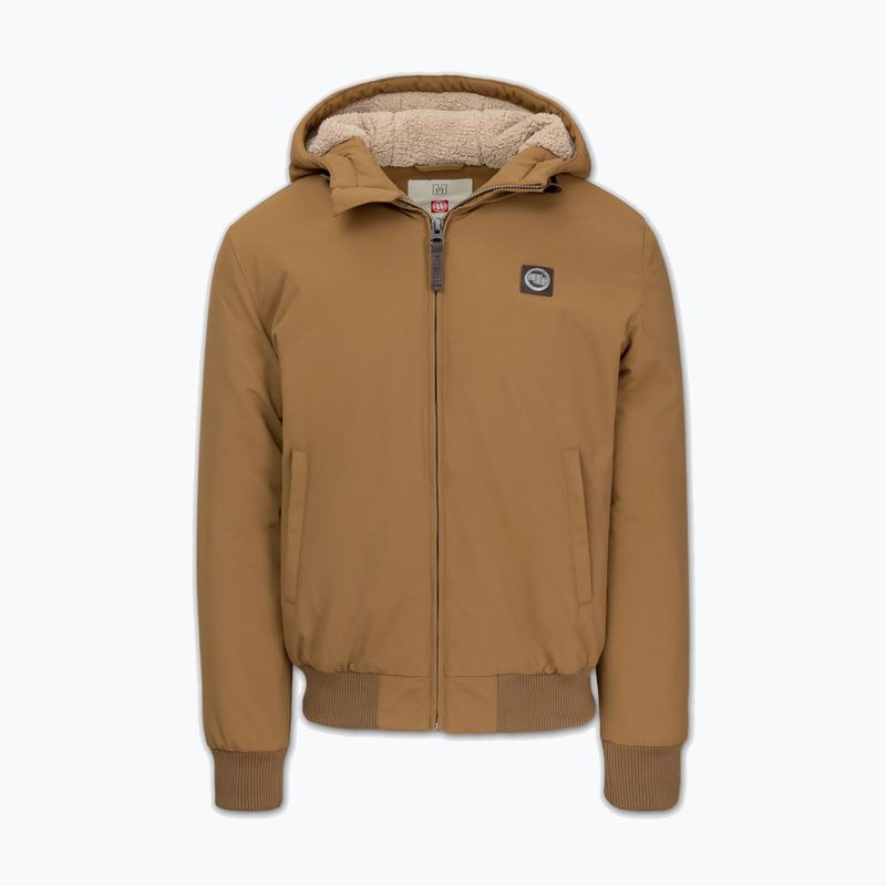 Pánská zimní bunda Pitbull Elkwood 3 Sherpa Hooded honey yellow 3
