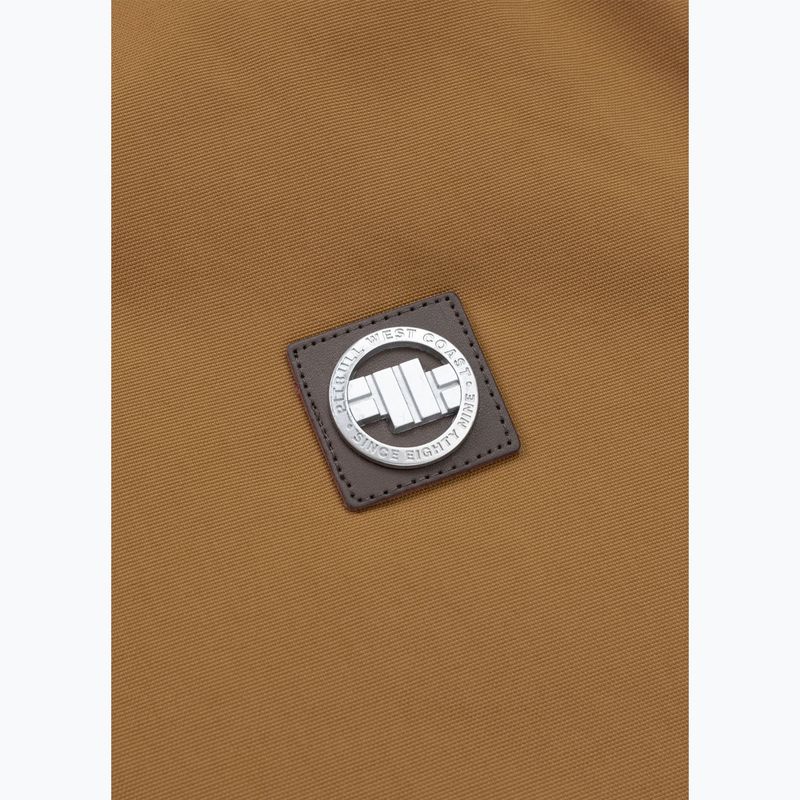 Pánská zimní bunda Pitbull Elkwood 3 Sherpa Hooded honey yellow 6