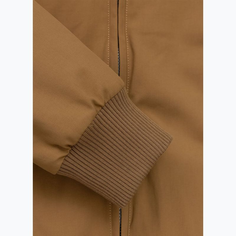 Pánská zimní bunda Pitbull Elkwood 3 Sherpa Hooded honey yellow 7