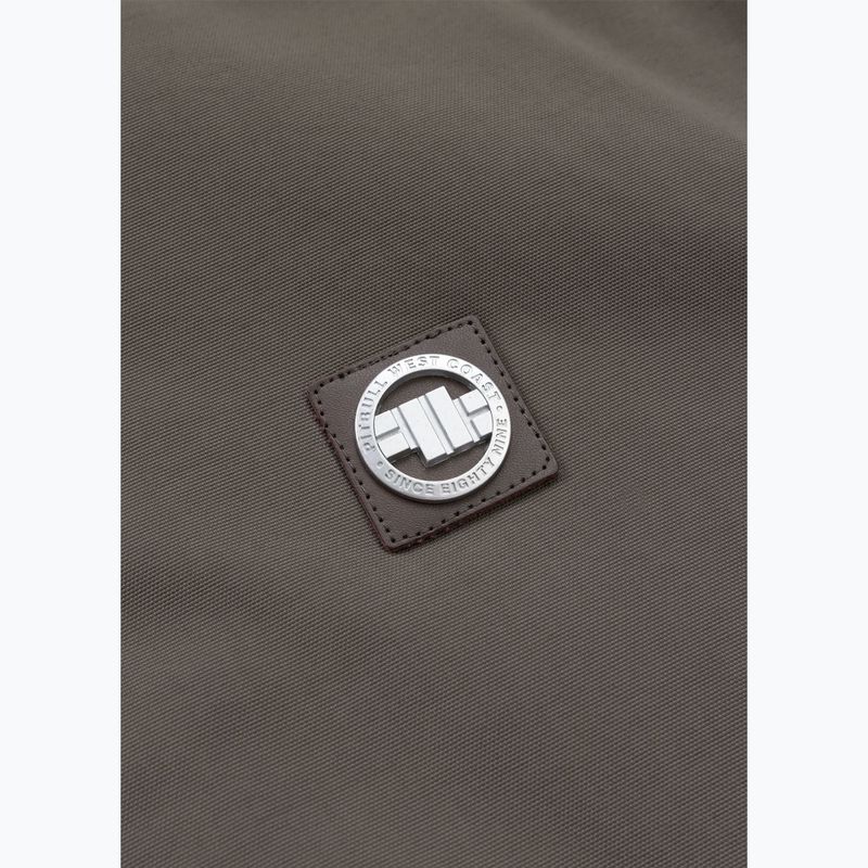 Pánská zimní bunda Pitbull Elkwood 3 Sherpa Hooded taupe 8