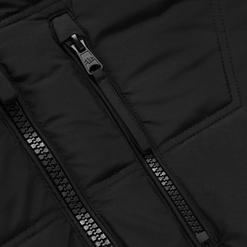 Pánská zimní bunda Pitbull Piedmont Quilted Hooded black 4