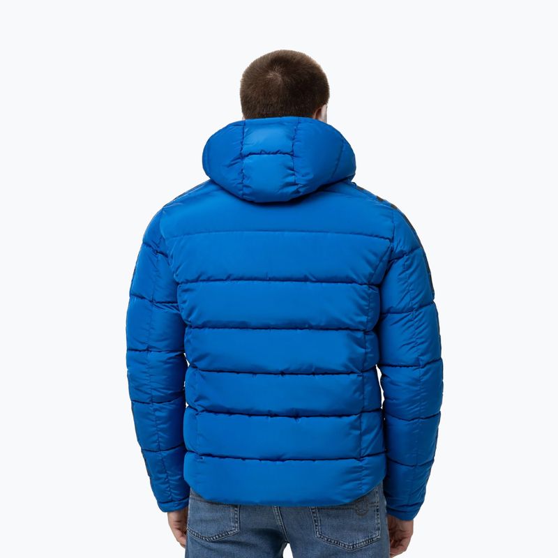 Pánská zimní bunda Pitbull Airway 4 Padded Hooded royal blue 3