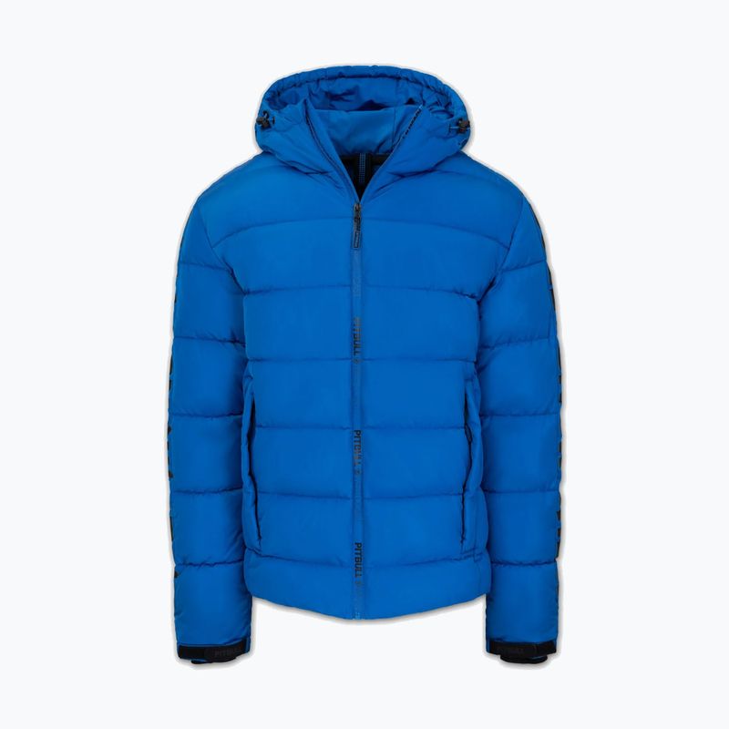 Pánská zimní bunda Pitbull Airway 4 Padded Hooded royal blue 5