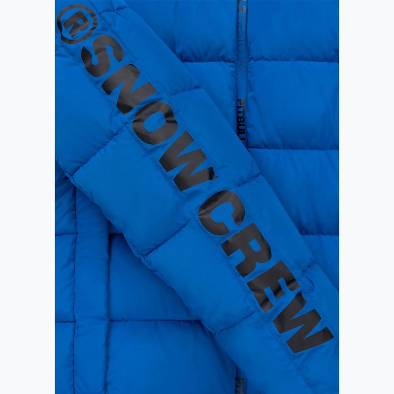 Pánská zimní bunda Pitbull Airway 4 Padded Hooded royal blue 11