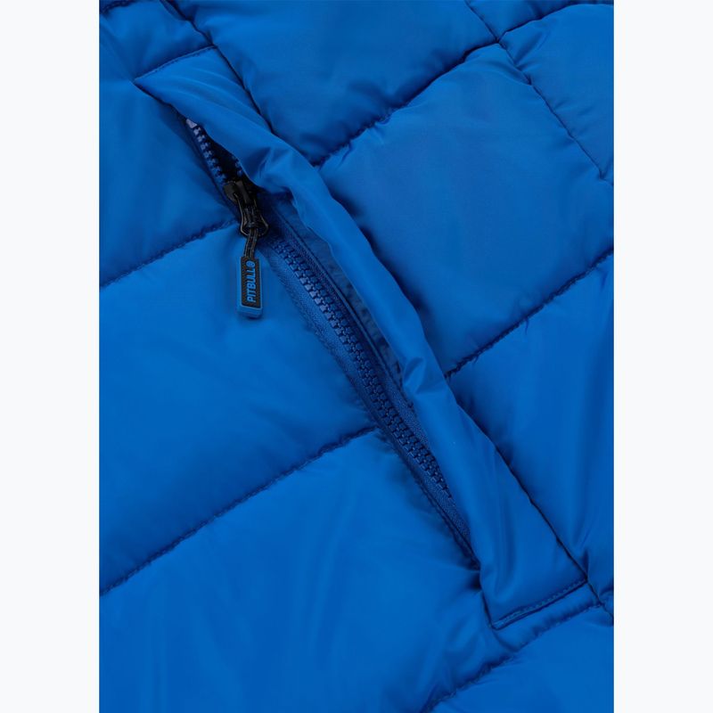Pánská zimní bunda Pitbull Airway 4 Padded Hooded royal blue 12