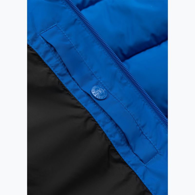 Pánská zimní bunda Pitbull Airway 4 Padded Hooded royal blue 14
