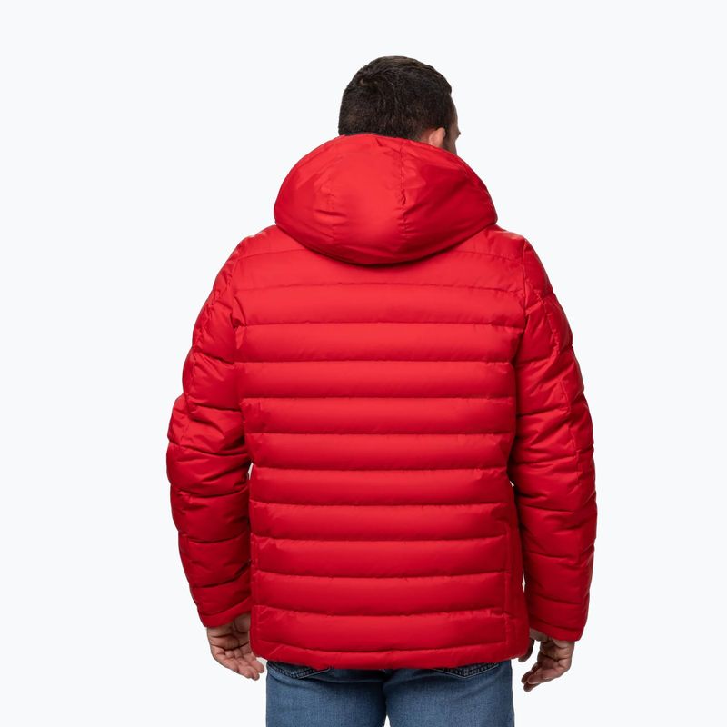 Pánská zimní bunda Pitbull Crestline Padded Hooded red 3