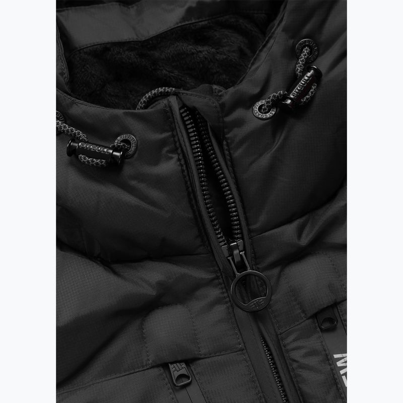 Pánská zimní bunda Pitbull Crestline Padded Hooded black 7