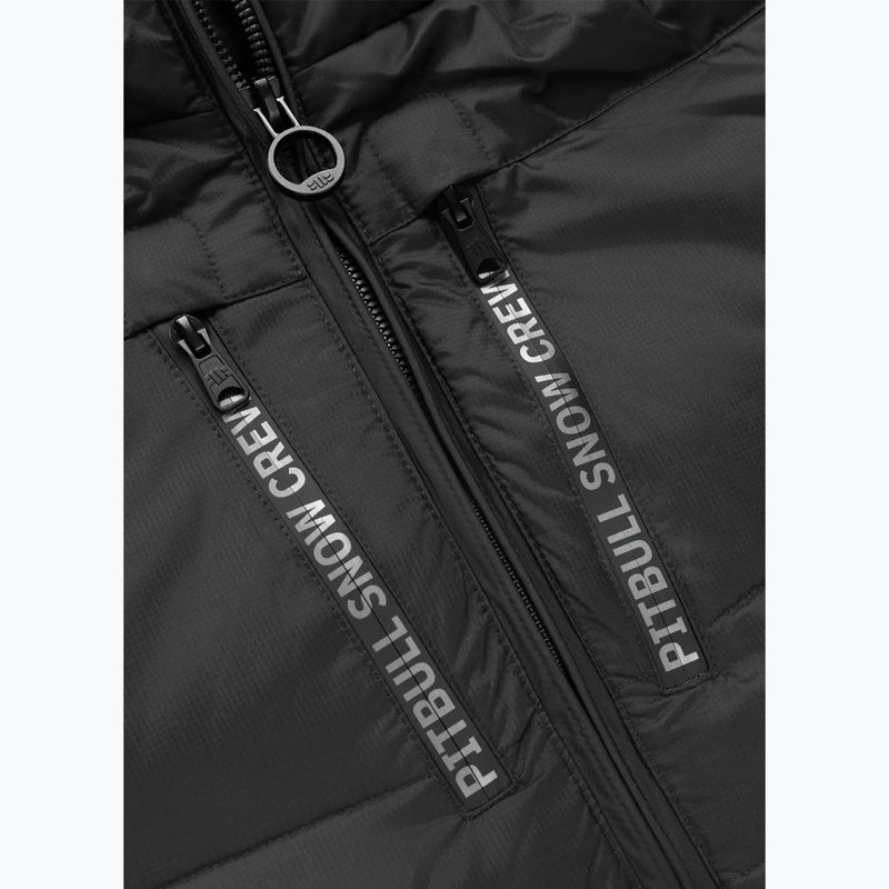 Pánská zimní bunda Pitbull Crestline Padded Hooded black 8