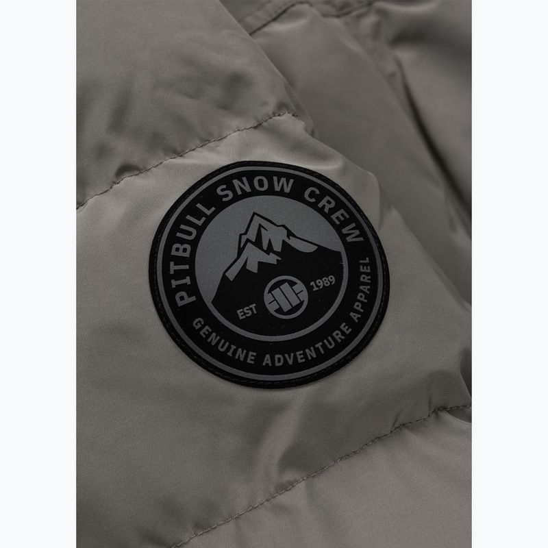 Pánská zimní bunda Pitbull Forest Hooded Parka taupe 11