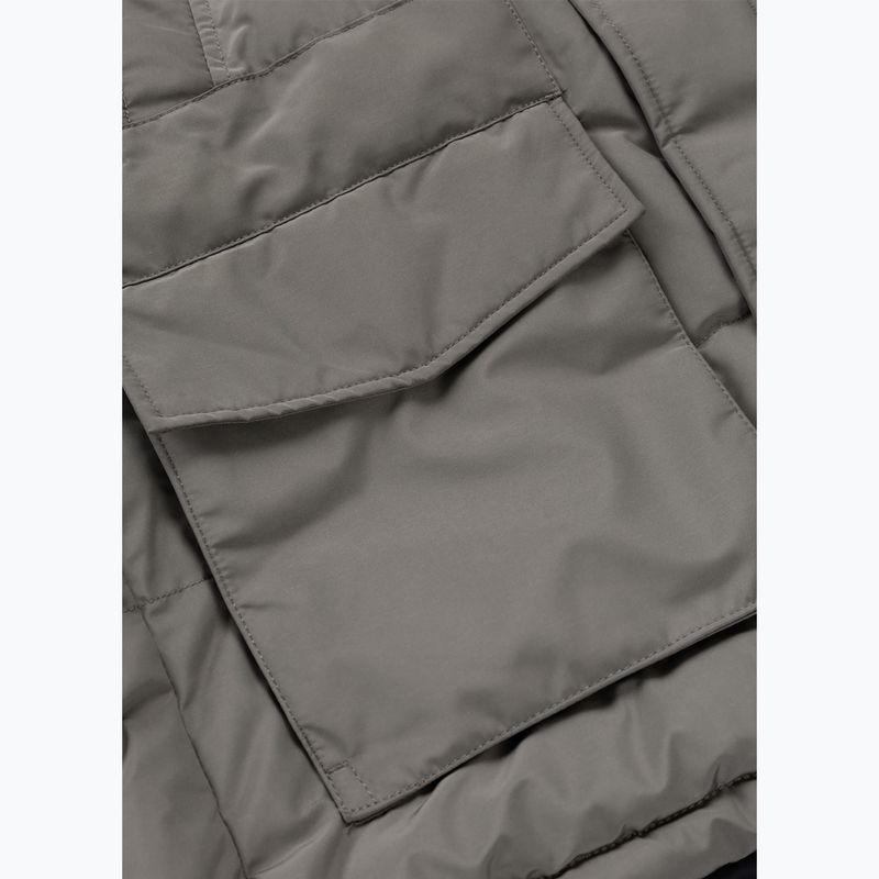 Pánská zimní bunda Pitbull Forest Hooded Parka taupe 14