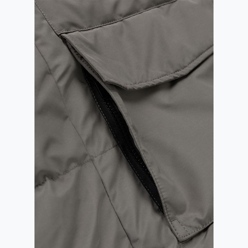 Pánská zimní bunda Pitbull Forest Hooded Parka taupe 15