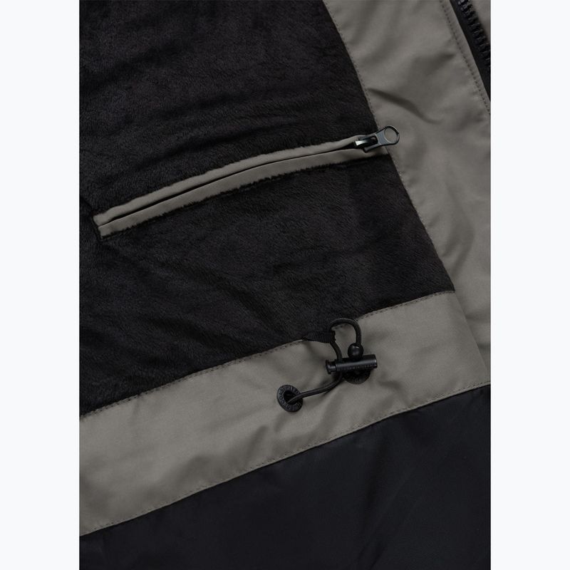 Pánská zimní bunda Pitbull Forest Hooded Parka taupe 18